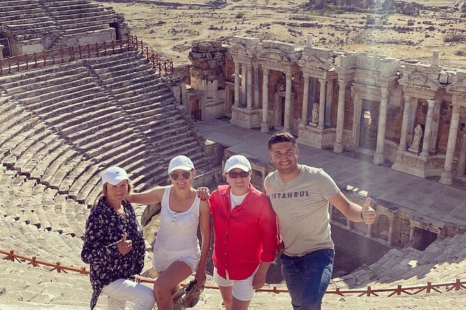 Full-Day Pamukkale-Hierapolis Tour From Antalya with Lunch - Walking through Hierapolis and the necropolis