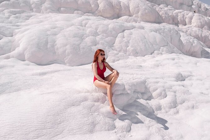 Full-Day Tour to Pamukkale From Marmaris w/ Breakfast & Lunch - Three hours among the white terraces and ancient ruins