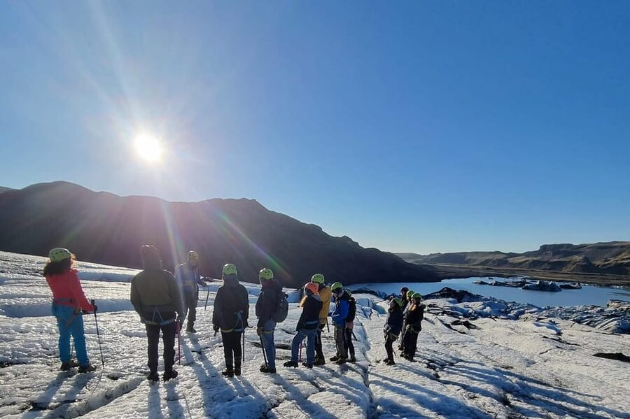 Glacier Hike, South Coast Iceland, Black Beach & Sky Lagoon - Seljalandsfoss in a 20-minute window