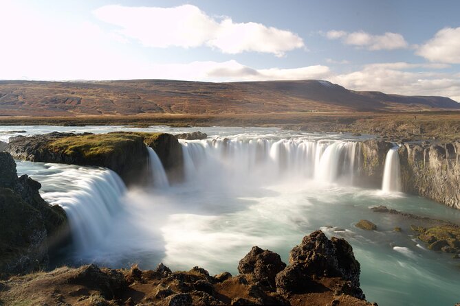 Godafoss and the Forest Lagoon - Driving through Akureyri with a local guide