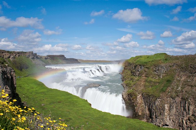 Golden Circle and Fontana Geothermal Spa Day Trip from Reykjavik - Gullfoss gives the day its biggest view