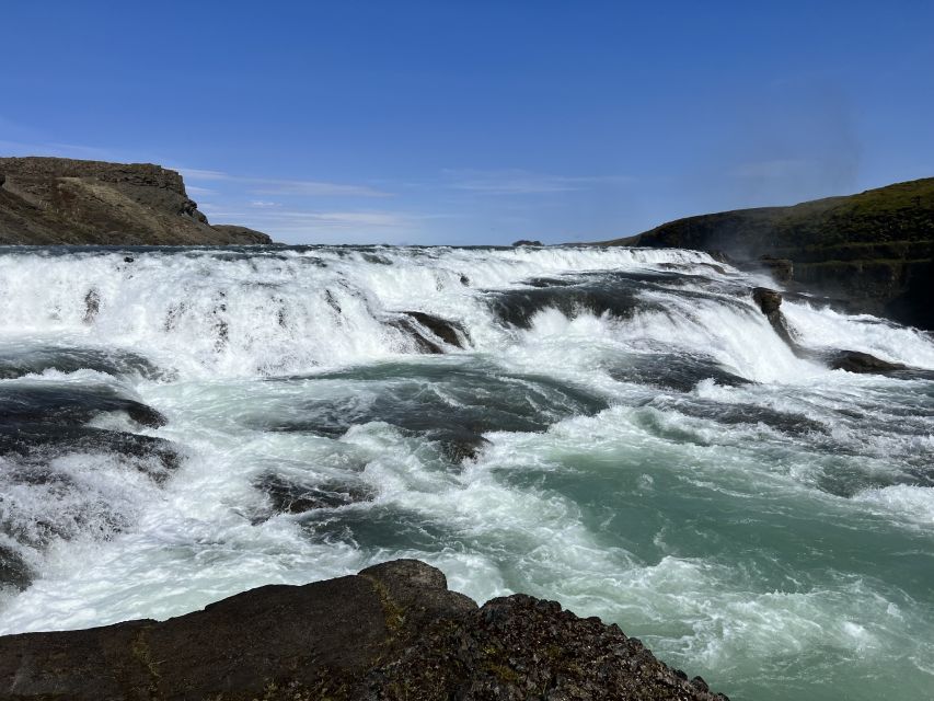 Golden circle, hot spring bakery, tomato farm private tour - Gullfoss: the tour’s big natural spectacle