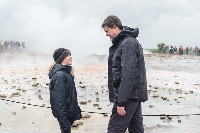 Golden Circle Private Tour Tomato Soup Lunch and Secret Lagoon with Photography - Gamla Laugin: ending with a soak