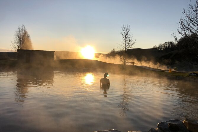 Golden Circle, Secret Lagoon and Northern Lights Tour - Geysir and Strokkur’s regular eruptions