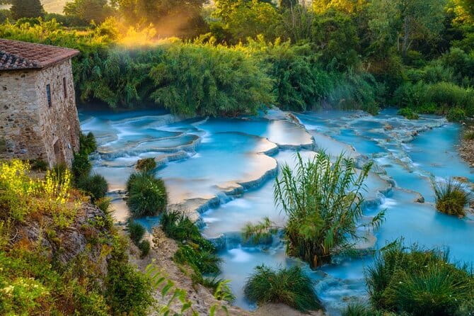 Guided tour of the wonderful Terme di Saturnia - Scenic stops and the value of the ride