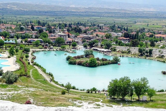 Hierapolis & Pamukkale Tour - Walking across Pamukkale’s white terraces