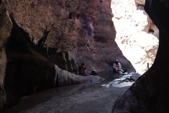 Hiking Adventure in White Rock Canyon and Desert Hot Springs - The uphill return is the part to respect