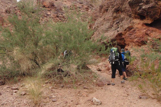 Hiking Adventure in White Rock Canyon and Desert Hot Springs - Arizona Hot Springs and the reward of the route