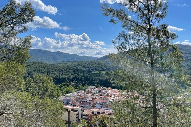 Hiking in Montanejos and swim in Thermal Springs - OFFICIAL GUIDE - Climbing above the Maimona ravine