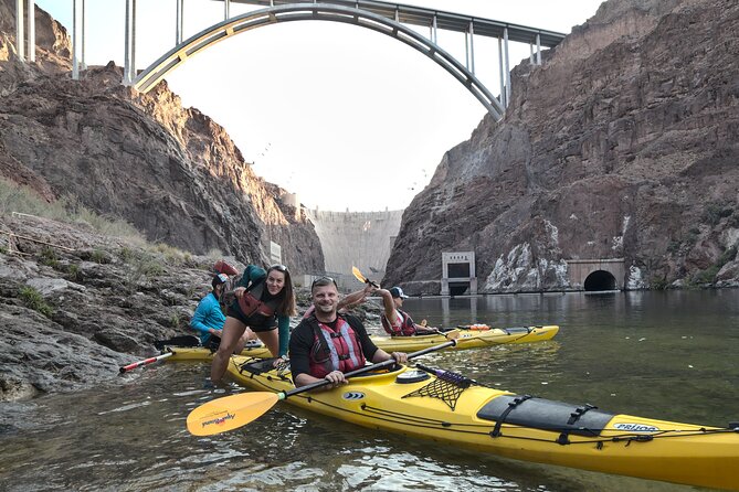 Hoover Dam & Hot Springs Kayak Tour with Lunch & Expert Guide - Paddling through Black Canyon