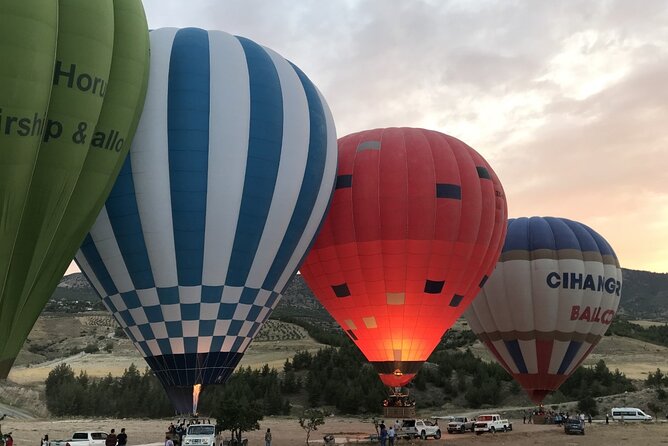 Hot Air Balloon Flight in Pamukkale - The landing, toast, and certificate