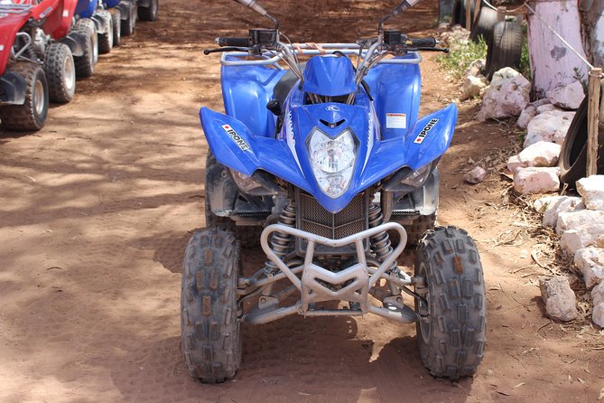 Hot spring and Atlas mountains quad biking tour - Ninety minutes across rocky and sandy trails