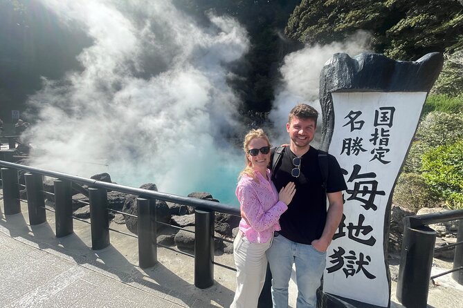 Hot Spring Beppu Onsen with Blue Hell cozy Tour by Car and walk - Why Beppu’s steam makes this tour different
