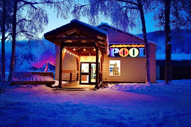 Hot Springs Aurora Viewing Dream in Alaska - Getting ready for the hot springs