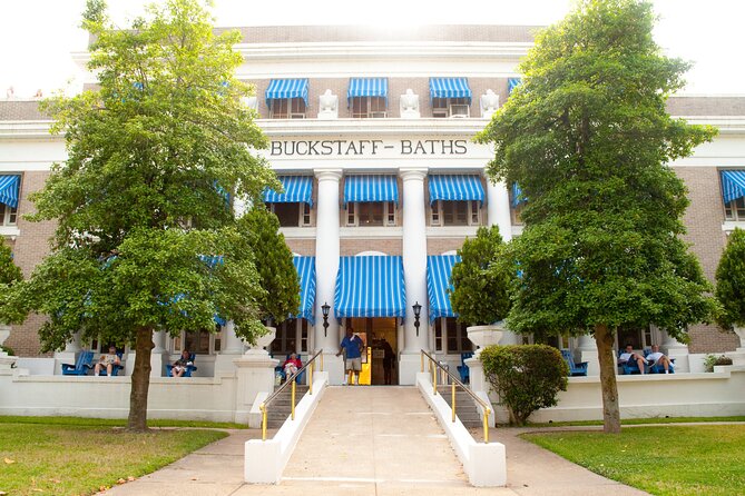Hot Springs NP Self Guided Driving and Walking Audio Tour - Bathhouse Row tells the city’s main story