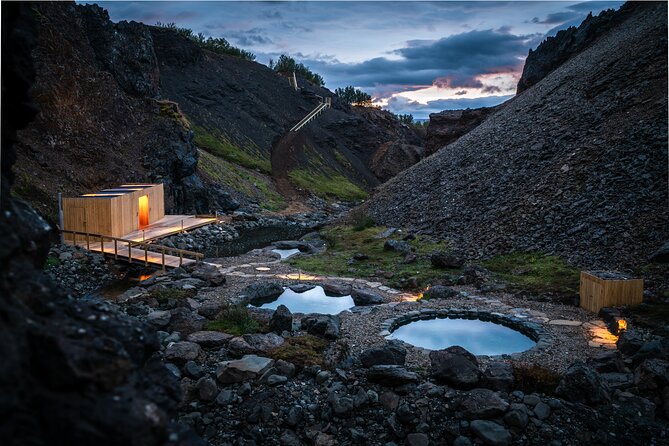 Husafell Canyon Baths Tour - Glacial meltwater and Icelandic energy