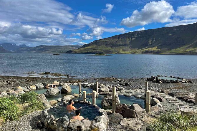 Hvammsvík Hot Spring with Return Transfers from Reykjavík - Two and a half hours among the geothermal pools