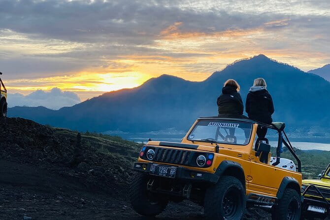 Jeep Mount Batur and Hot Springs with instagram fotos - The early pickup and 10-hour schedule