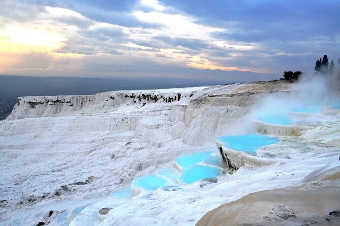 Jewels of Turkey - 4 Day Trip to Pamukkale Ephesus Cappadocia with Balloon Ride - Day one: Pamukkale’s terraces and Hierapolis