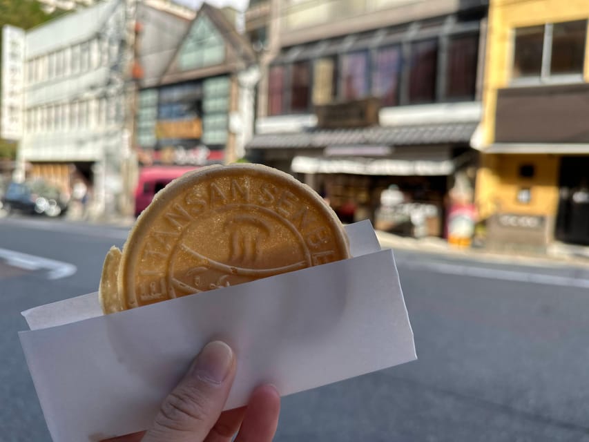 Kobe: Arima Onsen Culinary Stroll & Food Tasting Tour - The First Ten Minutes: Bakery Snacks and Local Orientation