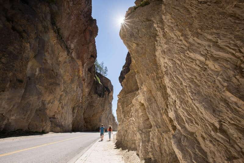 Kootenay: From Icy Mountain Rivers to Steamy Hot Springs - Marble Canyon and the marks of fire