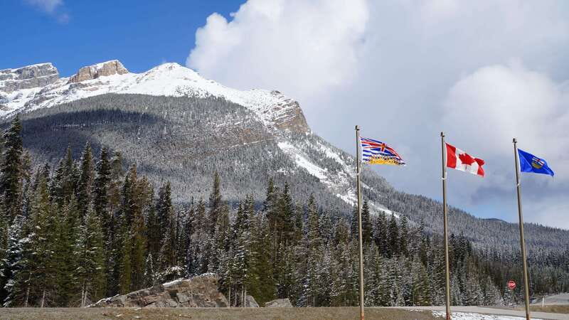 Kootenay: From Icy Mountain Rivers to Steamy Hot Springs - Kootenay Valley View Point and the river below