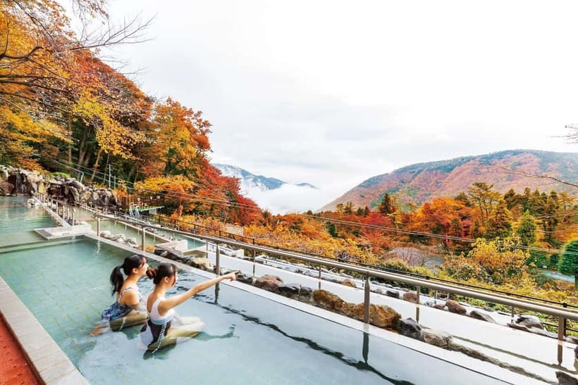 Kowakien Yunessun Hot Springs Entry Ticket - Hakone’s hot springs with a water-park twist