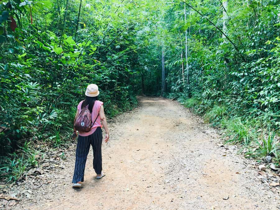 Krabi: Emerald Pool and Hot Spring Waterfall with ATV Riding - The hot spring waterfall is scenic, warm, and often busy