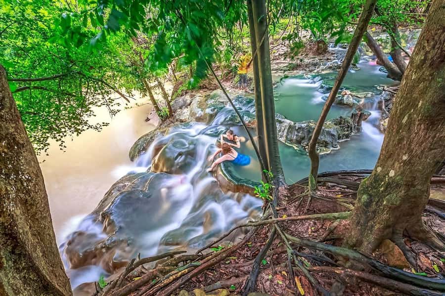 Krabi: Emerald Pool and Hot Spring Waterfall with ATV Riding - Lunch is useful, but do not expect a food tour
