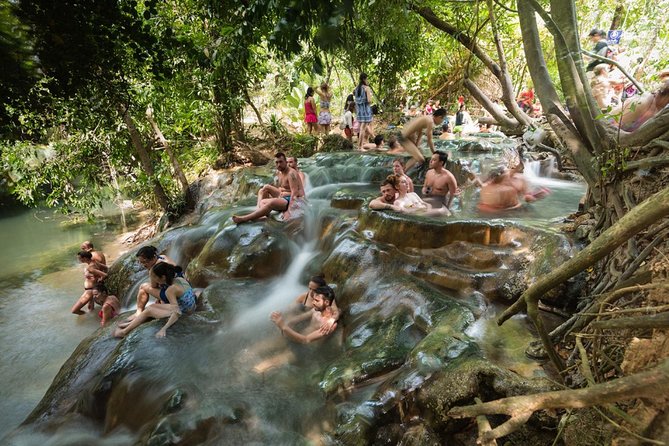 Krabi Emerald Pool, Hot Spring and Tiger Temple - Emerald Pool starts the day with cool water