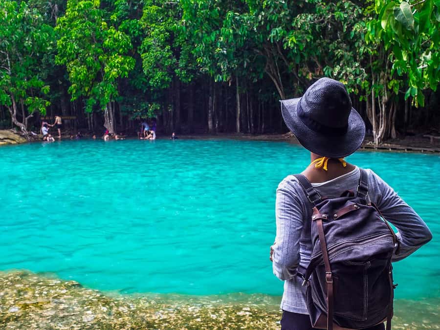 Krabi: Klongtom Hot Spring, Emerald Pool and Tiger Cave Tour - The morning ride to Klongtom Hot Springs