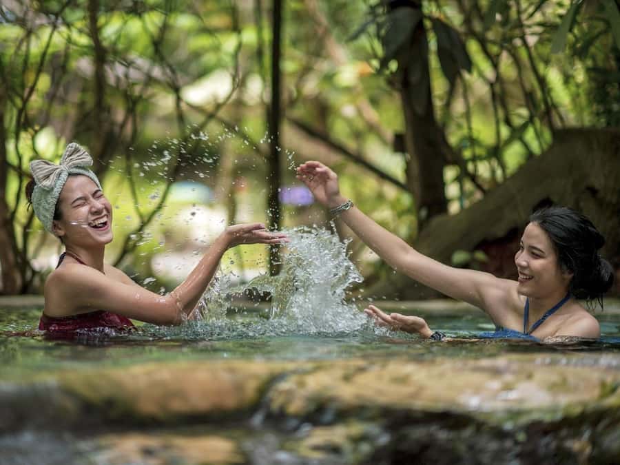 Krabi: Private Full-Day Hot Spring Spa Package - Herbal body scrub before the hot springs