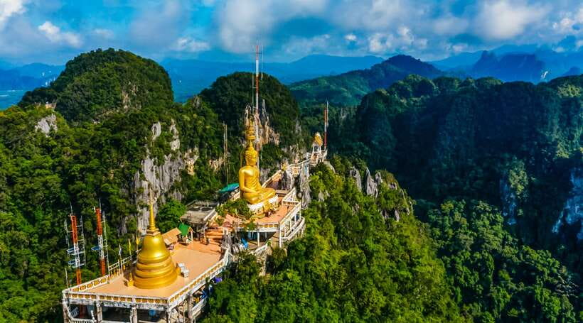 Krabi: Tiger Cave Temple, Emerald Pool and Hot Springs Tour - Blue Lagoon: a short walk for the best photographs