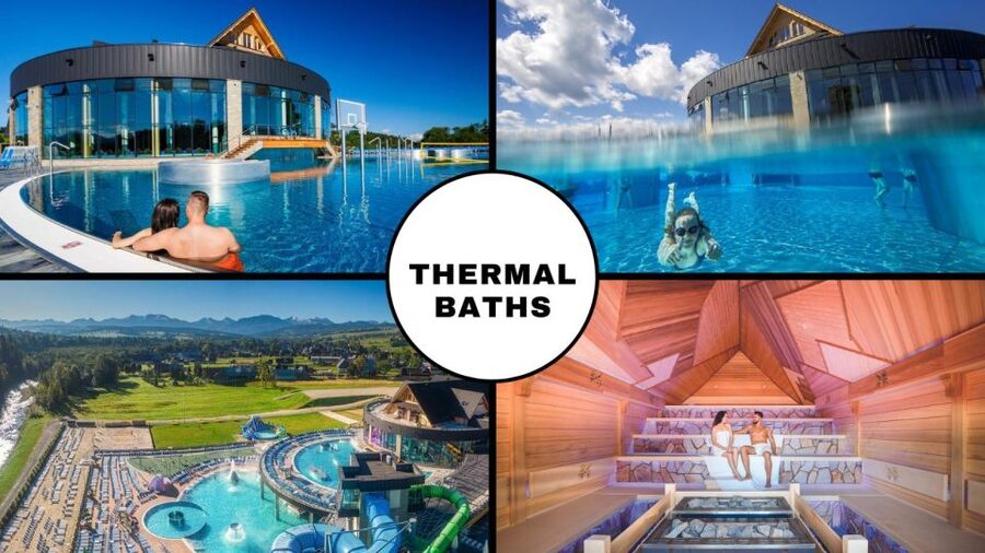 Krakow: Trip to Chocholow Thermal Baths in Tatra Mountains - Three hours among indoor and outdoor pools