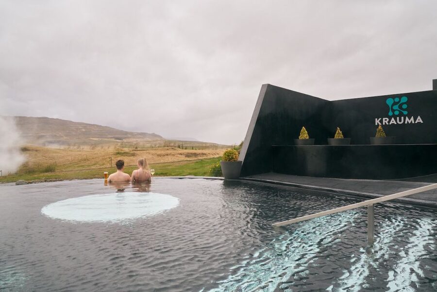 Krauma Geothermal Baths Entrance Ticket - Soaking beside Deildartunguhver