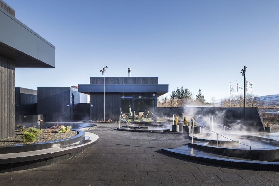 Krauma Geothermal Baths Entrance Ticket - The restaurant and the extra costs