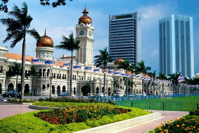 Kuala Lumpur City Tour plus Batu Caves, Hot Springs & Waterfalls - The National Mosque, railway station, and Lake Gardens