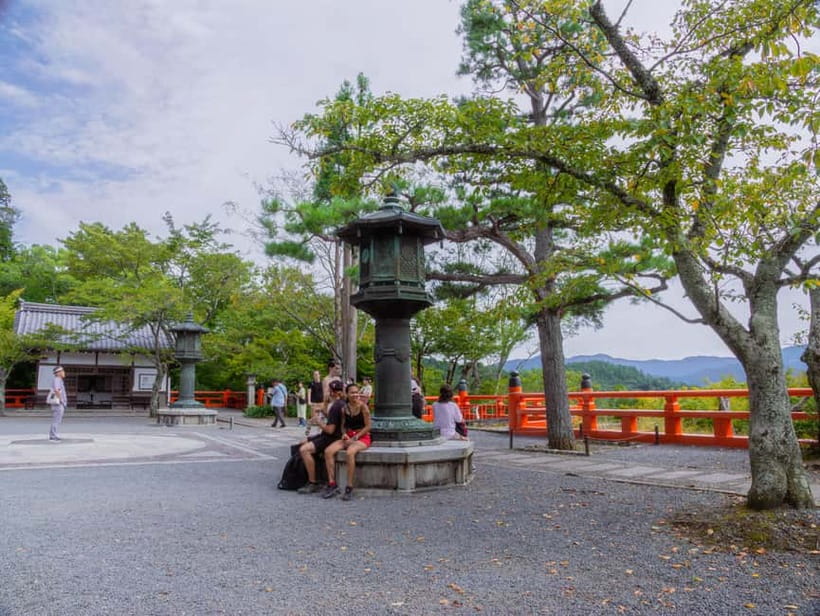 Kyoto: Hike and Hot Springs in Kurama - Kurama Temple at the mountain top