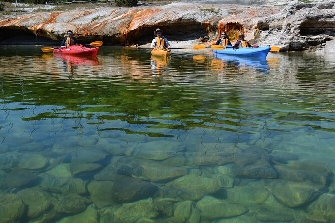Lake Yellowstone Half Day Kayak Tours Past Geothermal Features - Grant Village Marina is the practical starting point
