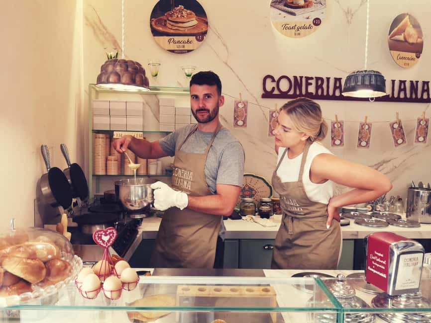 Lamezia Terme: ITALIAN GELATO & CONES EXPERIENCE - Eat the results, including brioche