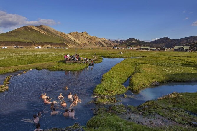 Landmannalaugar Hiking, Haifoss Waterfall and Hot Springs Tour - Bláhylur and its volcanic origin