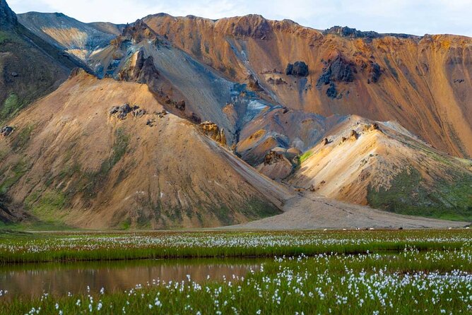 Landmannalaugar Hiking, Haifoss Waterfall and Hot Springs Tour - The natural hot spring finish