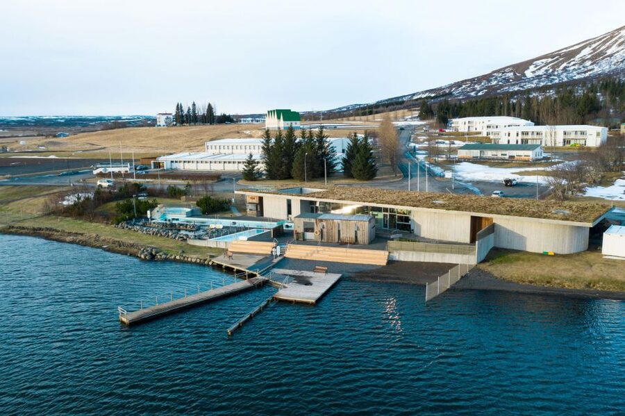 Laugarvatn: Laugarvatn Fontana Geothermal Baths Entry Ticket - Arriving at Hverabraut 1