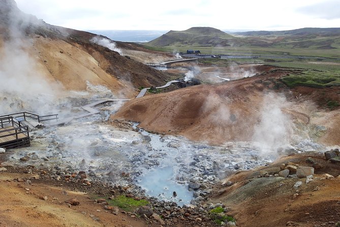 Lava, Craters and Hot Springs Private Tour - Gunnuhver: steam, mud, and Icelandic folklore