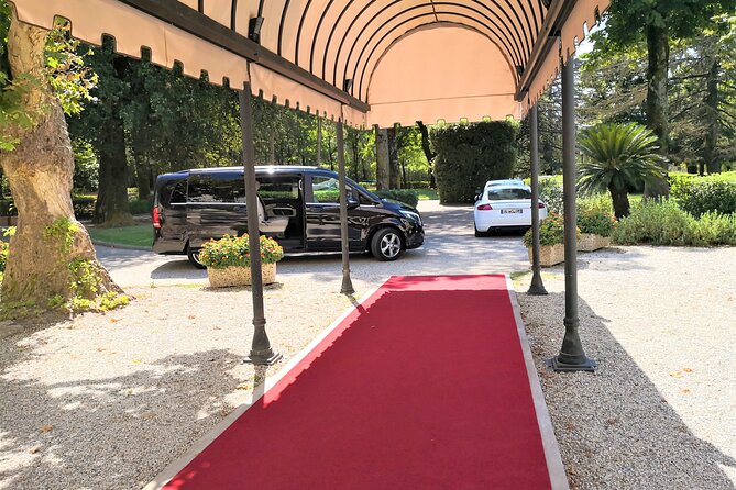 Luxury Chauffeur Service Pisa in Grotta Giusti or Montecatini Terme - From Pisa Airport to the Tuscan spa towns