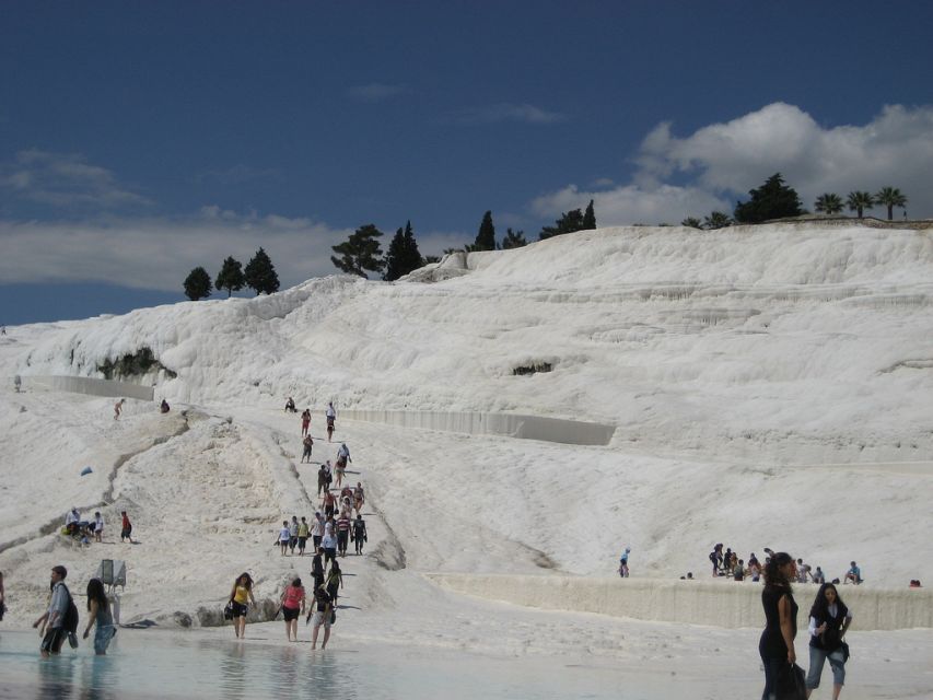 Marmaris: Pamukkale, Hot Spring, Travertines Tour with Lunch - Cleopatra’s Pool is closed for now