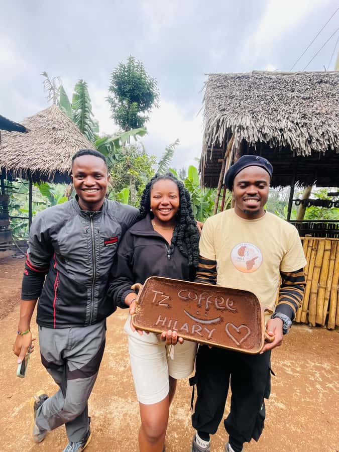 Materuni Waterfall, Coffee Tour & Hot Springs- Maasai tour - The walk to a 90-meter waterfall