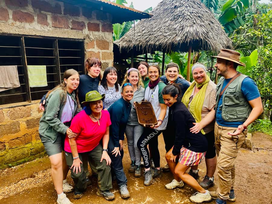 Materuni Waterfall, Coffee Tour & Hot Springs- Maasai tour - Learning coffee the Chagga way