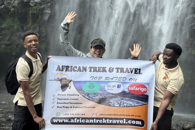 Materuni Waterfalls, coffee tour & Chemka Hot Springs From Arusha - Guides, vehicles, and group size