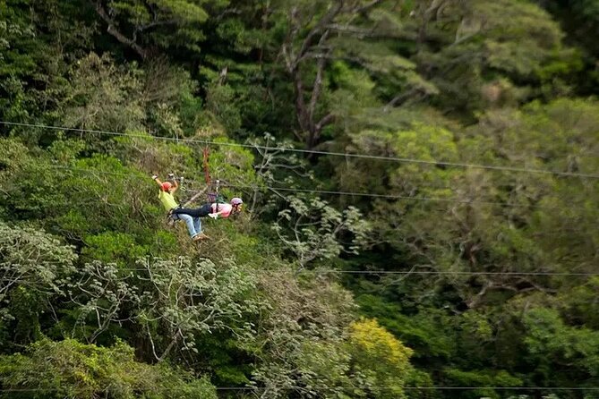 MEGA COMBO: 8 activities in 1 day, including natural hot springs - One long day from Tamarindo to the volcano foothills